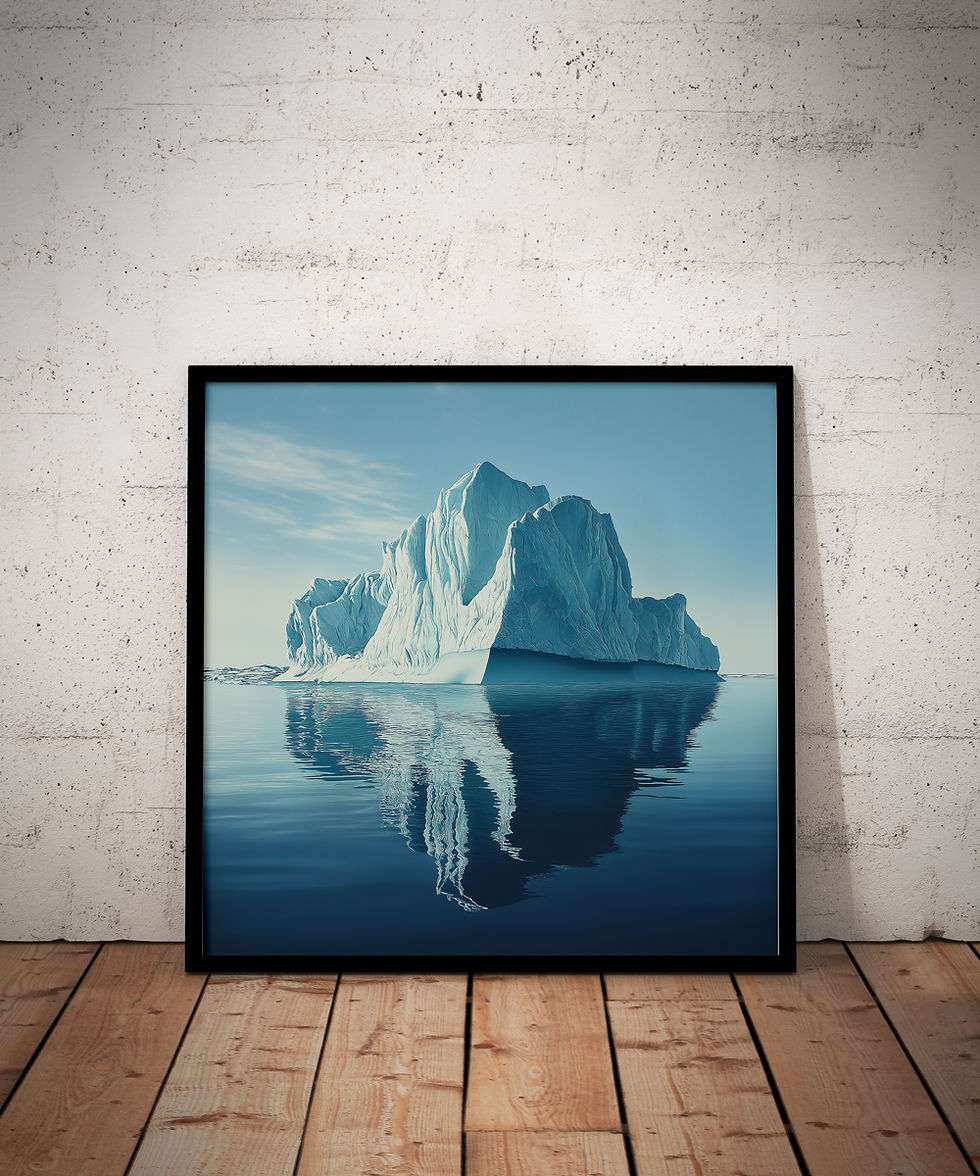 Thumbnail: Hyper-Realistic Iceberg Digital Art