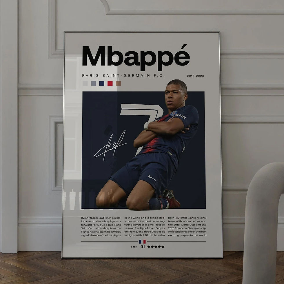 Thumbnail: Football Legends Wall Art Set