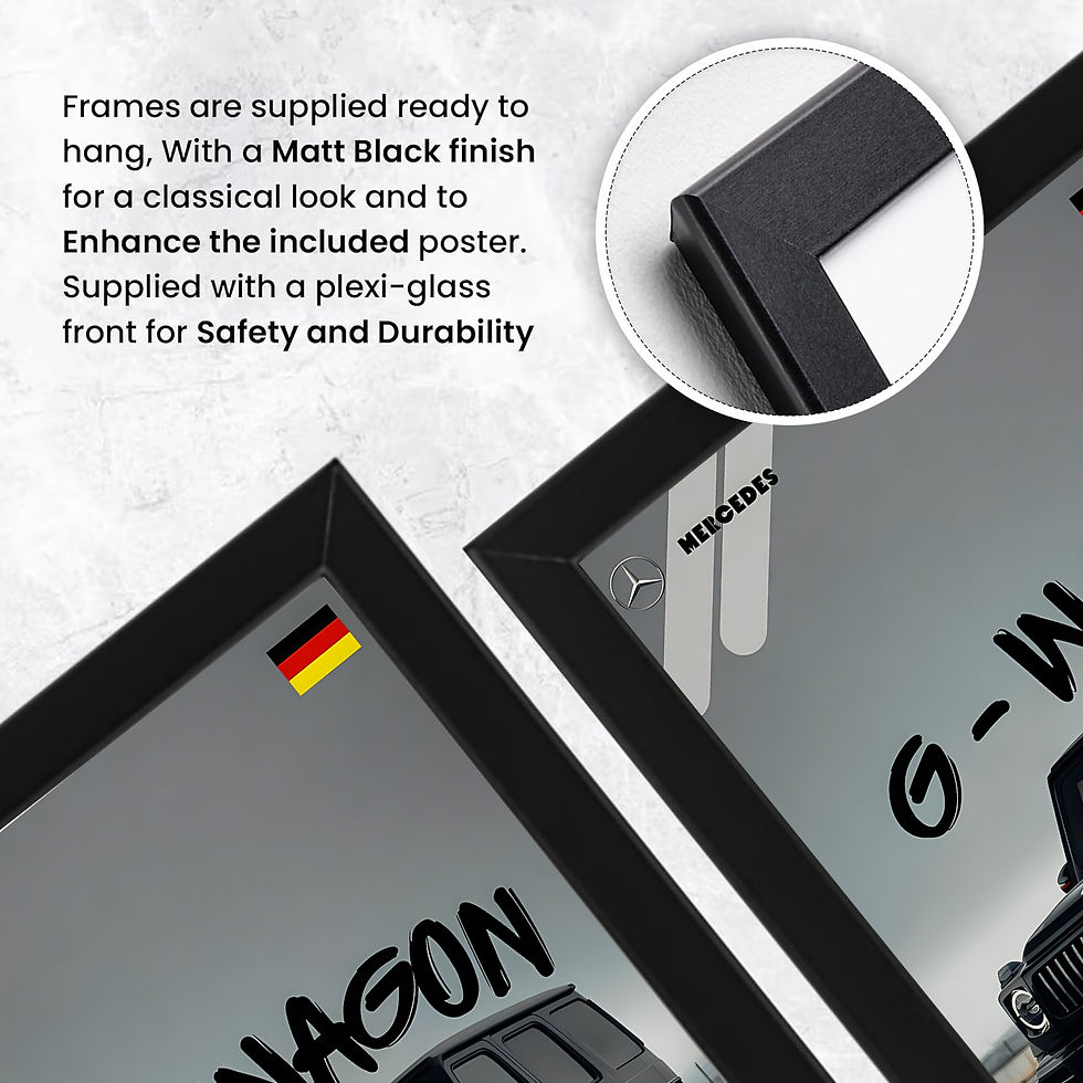Thumbnail: Mercedes G-Wagon Poster – Luxury SUV Wall Art – Modern Car Print – Minimal Autom