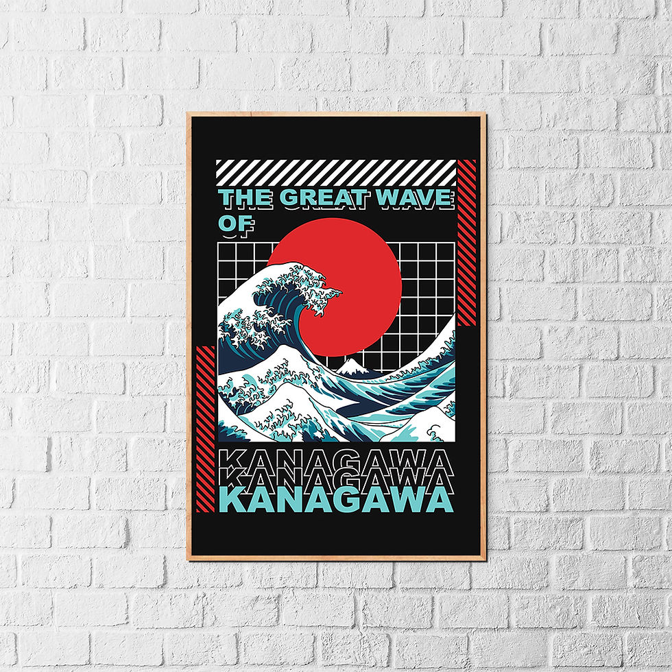 Thumbnail: The Great Wave of Kanagawa Art Print