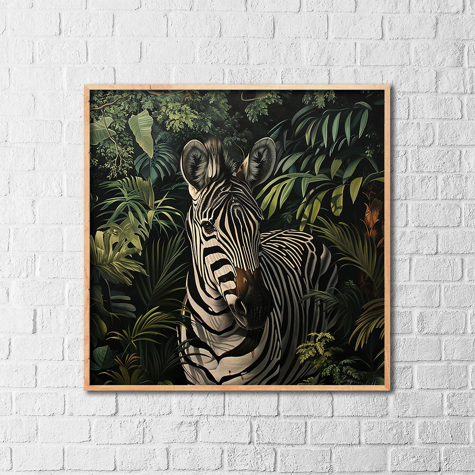 Thumbnail: Majestic Zebra in the Jungle