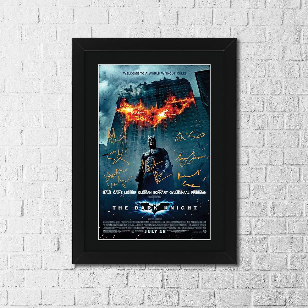 Thumbnail: Dark Knight Style Poster – Cinematic Superhero Wall Art, Gotham Inspired Action