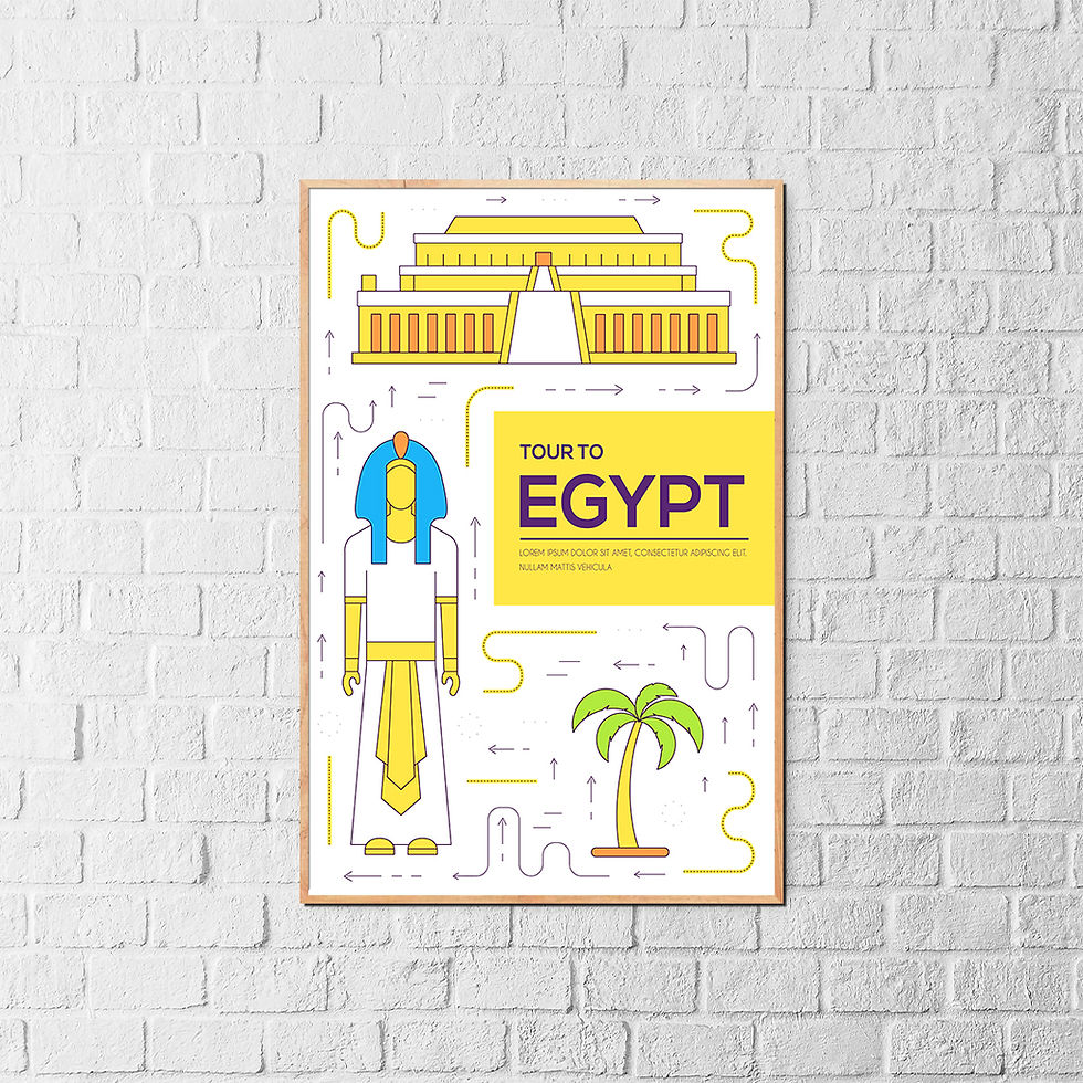 Thumbnail: copy of Cinema Festival Poster - Retro Wall Art Canvas with Premium Wood Frame