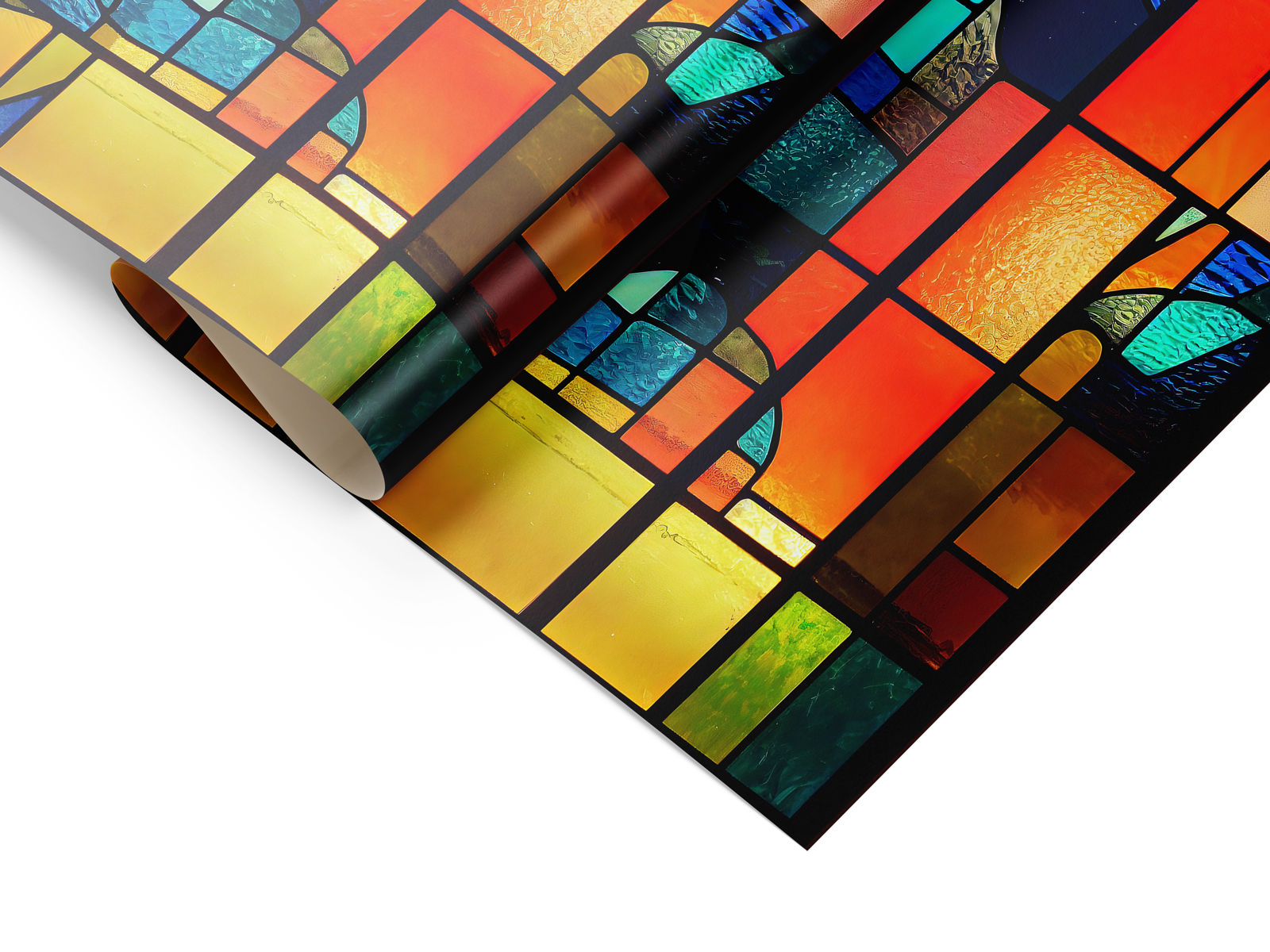 Spectrum Mosaic Window Film – Decorative Privacy Glass Vinyl