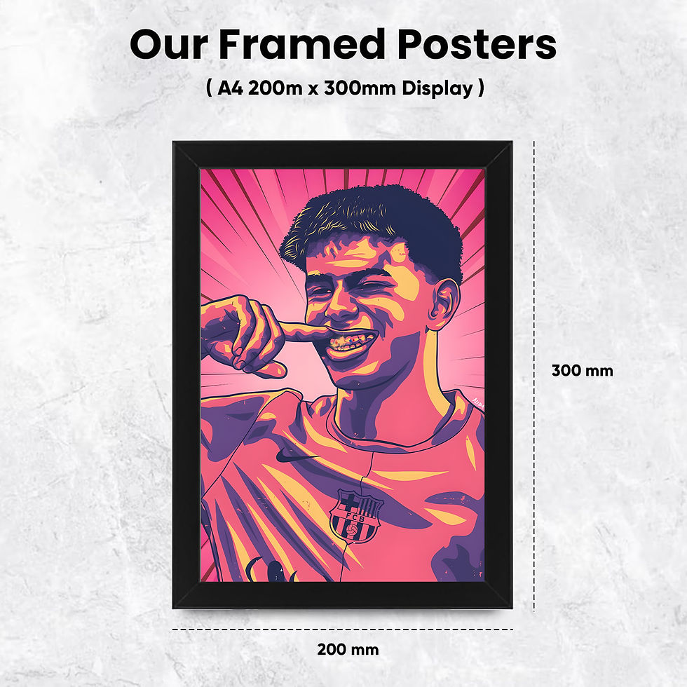 Thumbnail: Football Player Pop Art Poster – Modern Colorful Portrait – Street Style