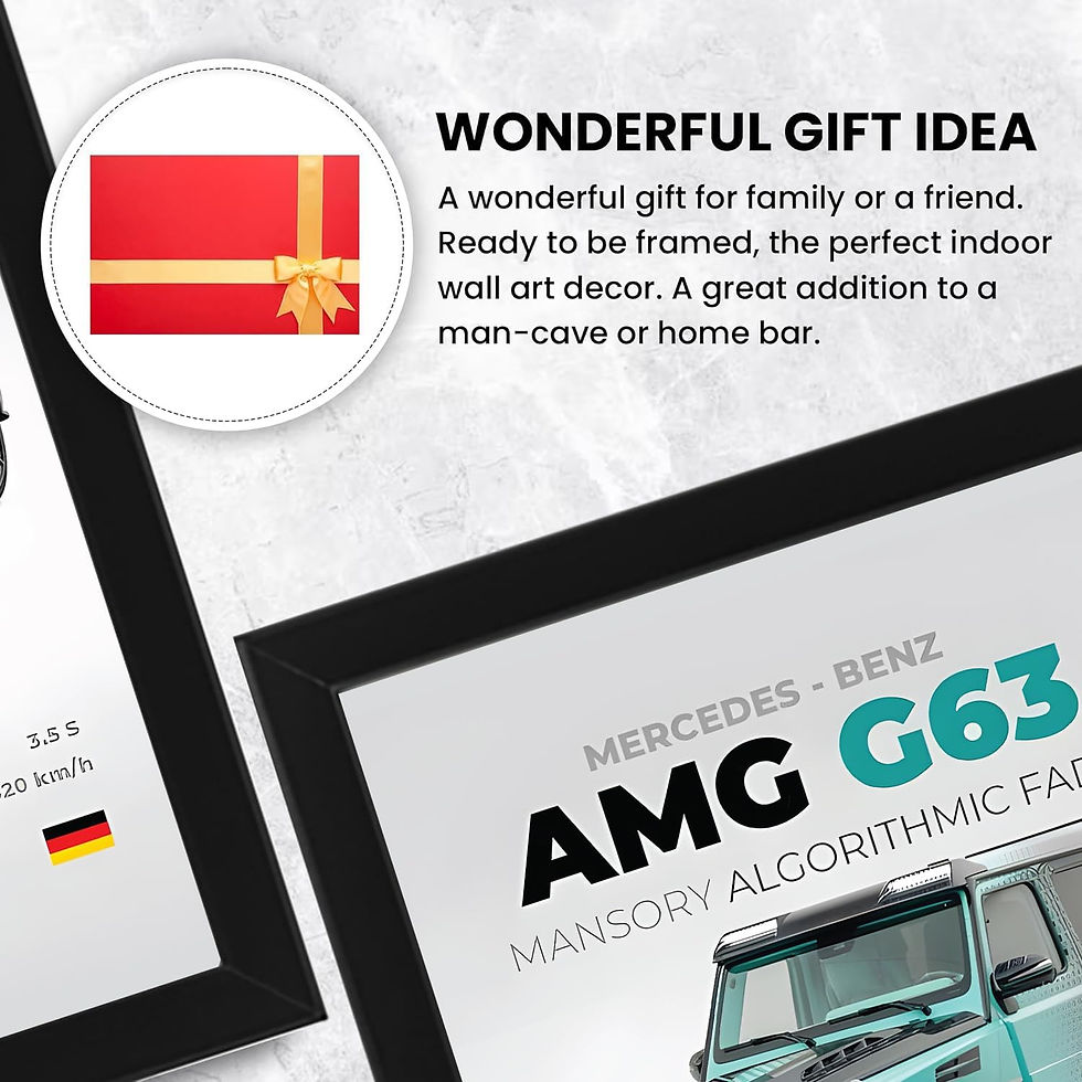 Thumbnail: Mercedes-Benz AMG G63 Poster – Luxury SUV Wall Art, Mansory Style Performance Ca