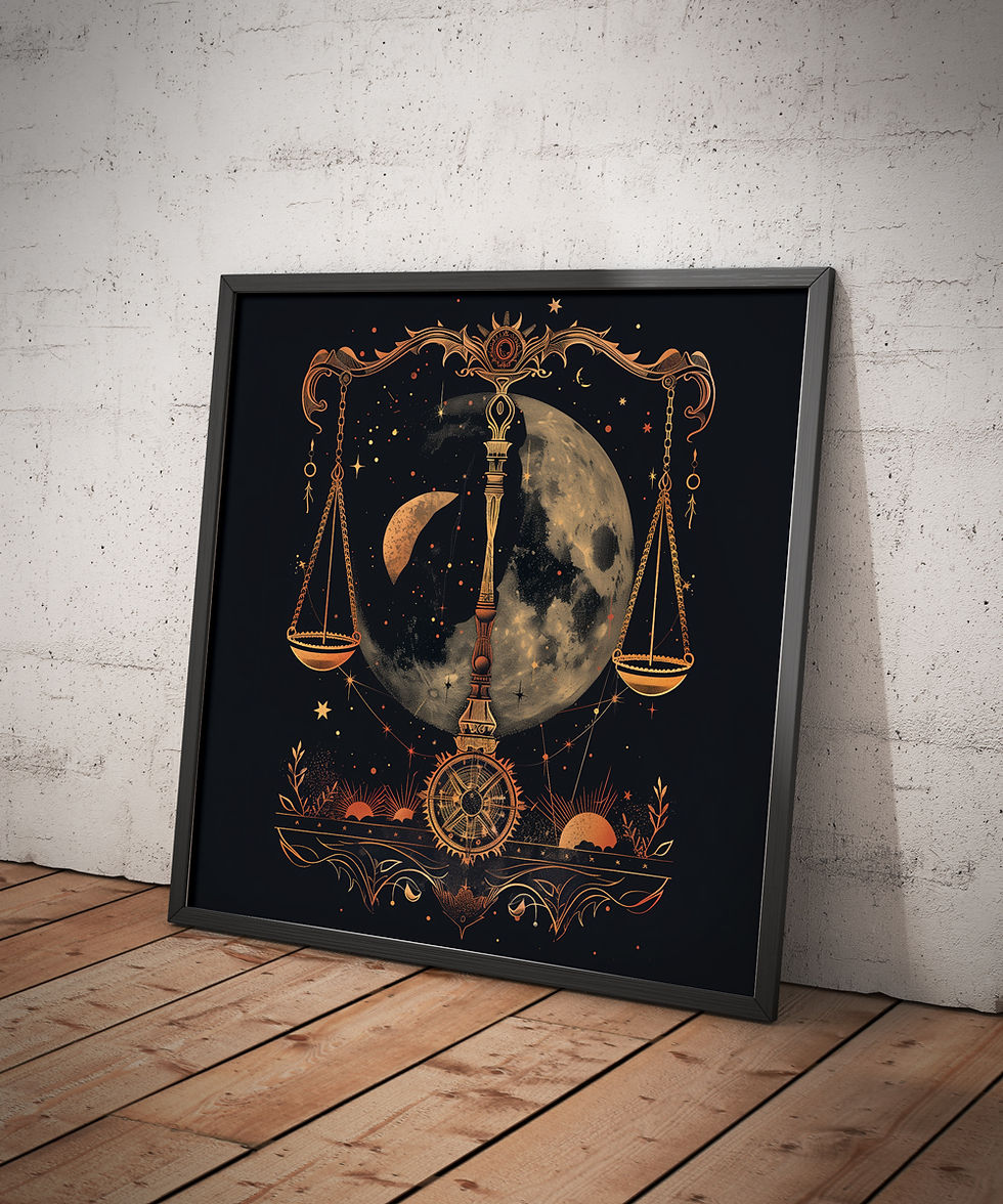 Thumbnail: Libra Zodiac Art