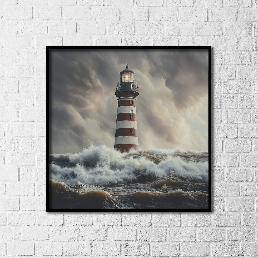 Thumbnail: Lighthouse at Sea