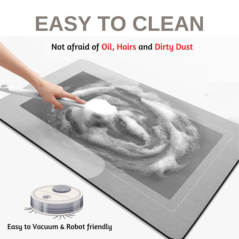 Thumbnail: Non-Slip Absorbent Floor Mat
