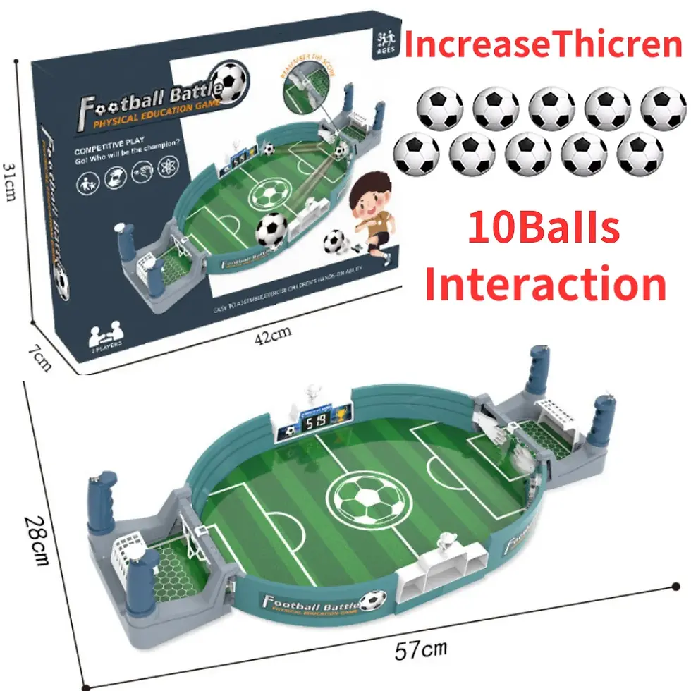 Thumbnail: Mini Tabletop Football & Hockey Game