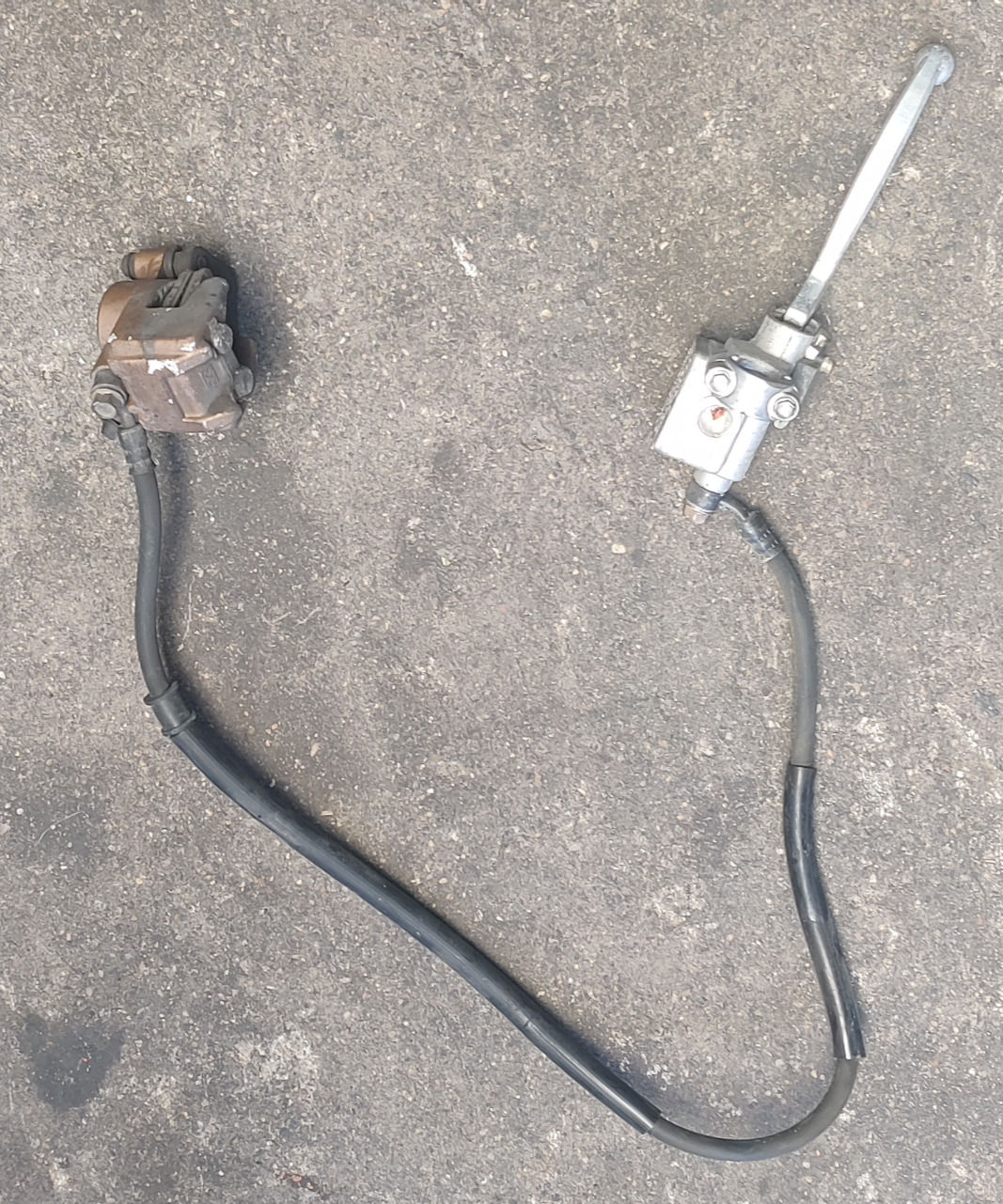 Vorderbremszylinder mit Bremszange Daelim NS 125 III