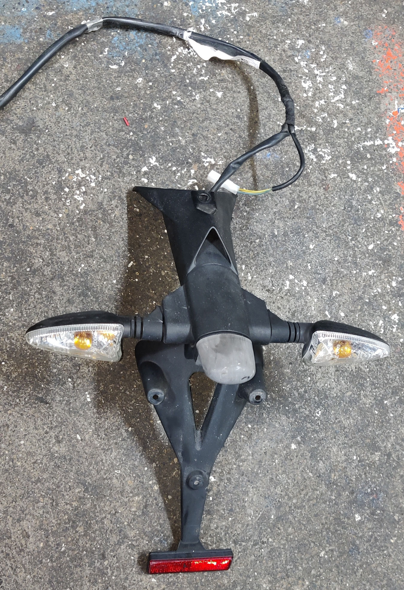 Heckverschalung inkl. Blinker / Nummernschildbeleuchtung Aprilia RS 50