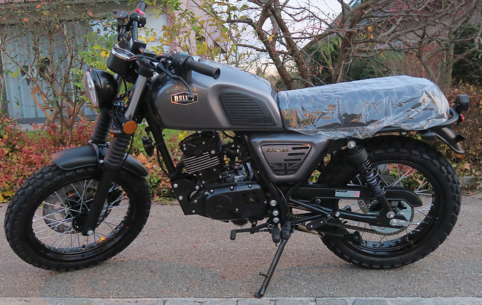 Bullit, Bluroc, 125, Motorrad, Töff