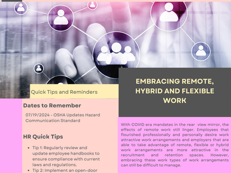 Staying in Loop - Alternative Work Arrangements