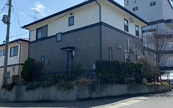 外壁塗装　施工完了