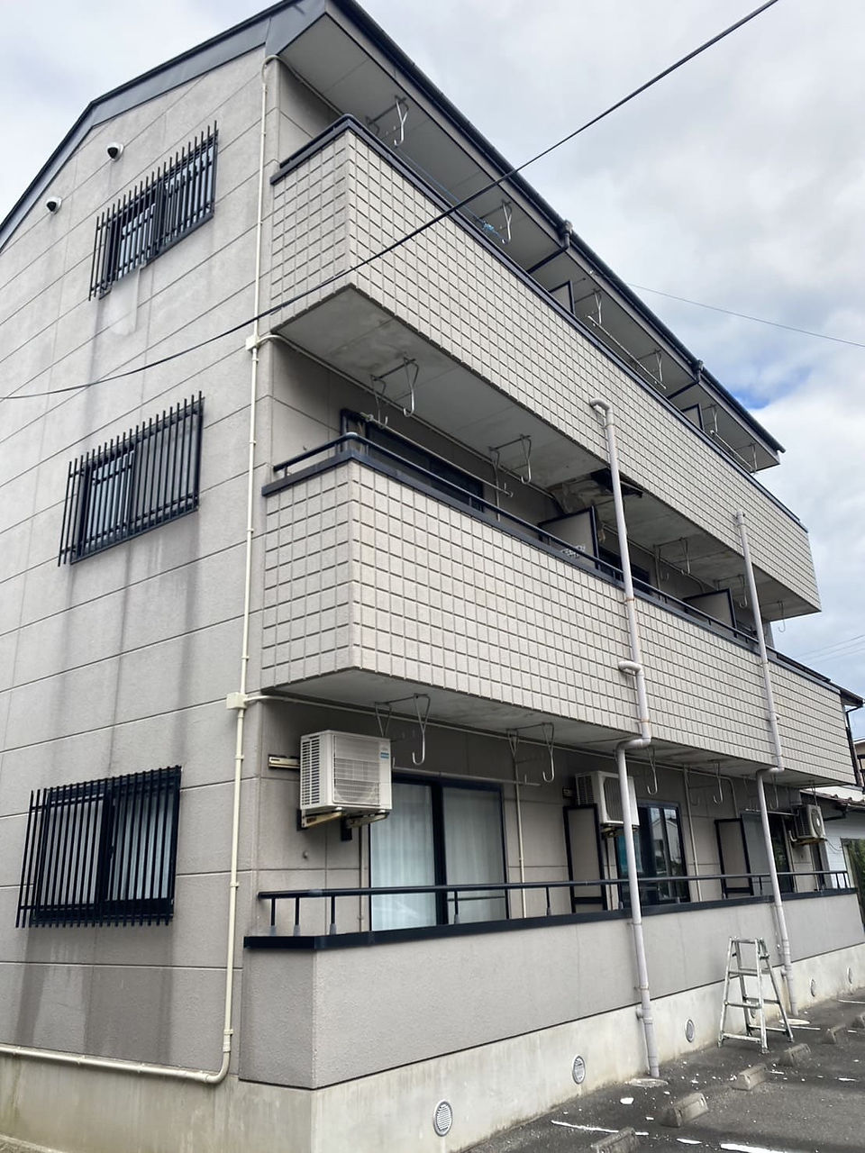 郡山市　外壁塗装　施工前状況