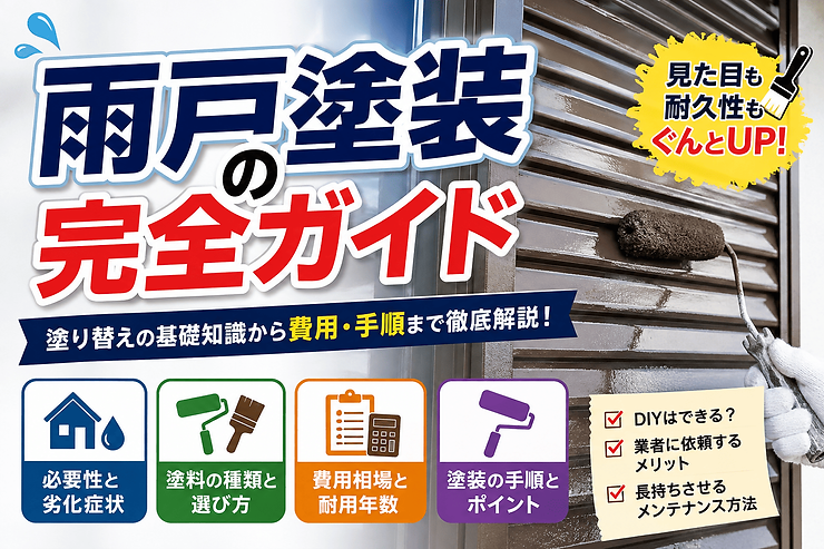 雨戸塗装の完全ガイド