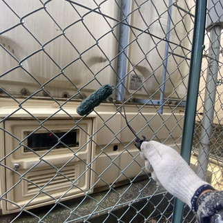 外壁塗装　フェンス塗装