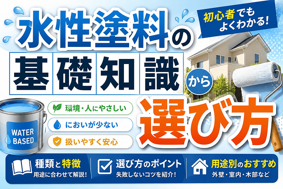 水性塗料