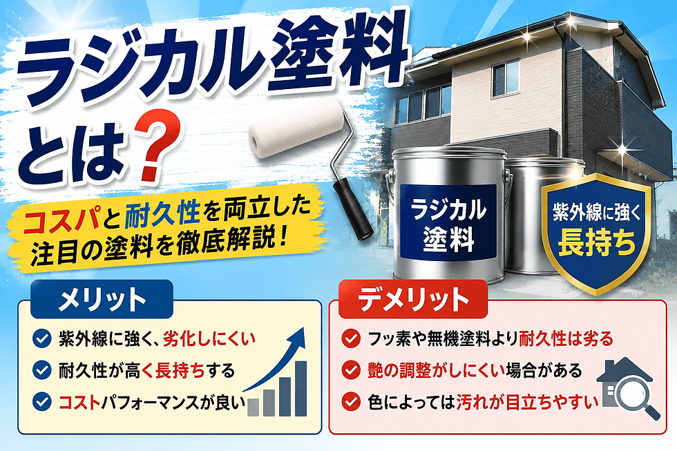 ラジカル塗料とは?