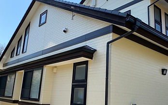 外壁塗装　施工完了