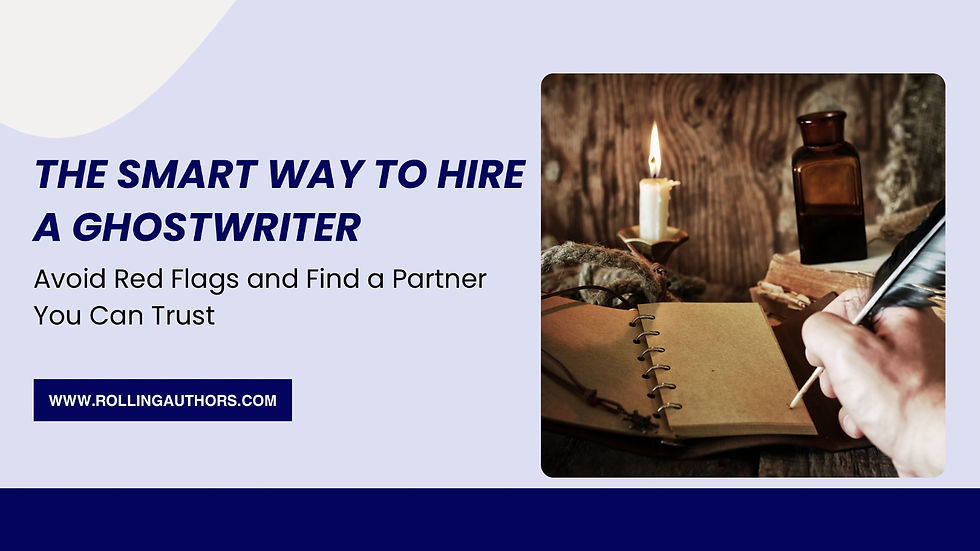 Ghostwriting Services: The Complete Guide to Hiring One (Without Getting Burned)