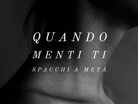 Ciò che diamo ci ritorna