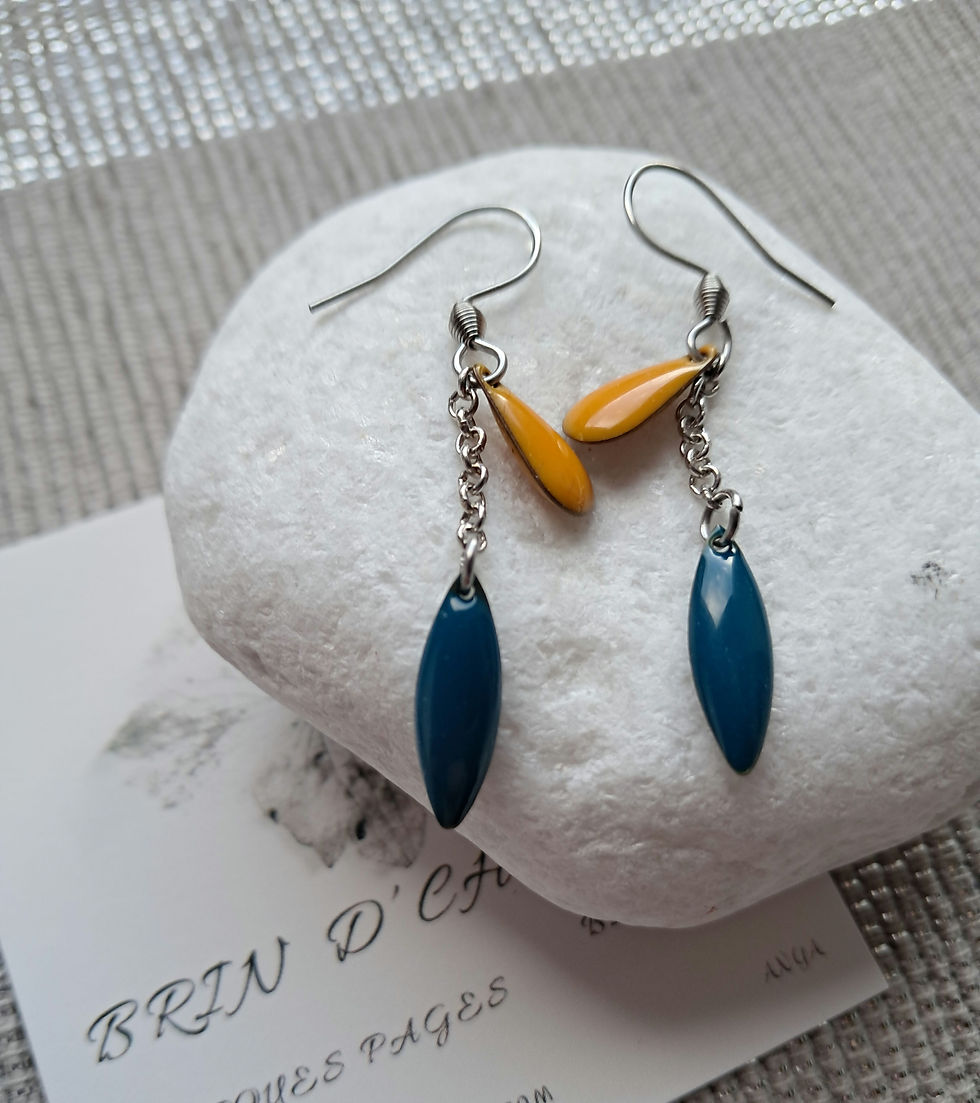 Boucle d oreille couleur 2