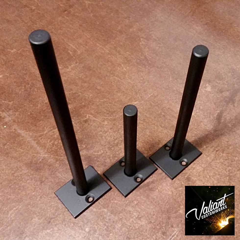 Thumbnail: Floating Shelf Brackets (PAIR) - Standard Duty 1/2" post
