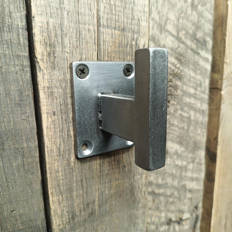 Thumbnail: Modern Clothes Hanger -  Single Hanger on Steel base