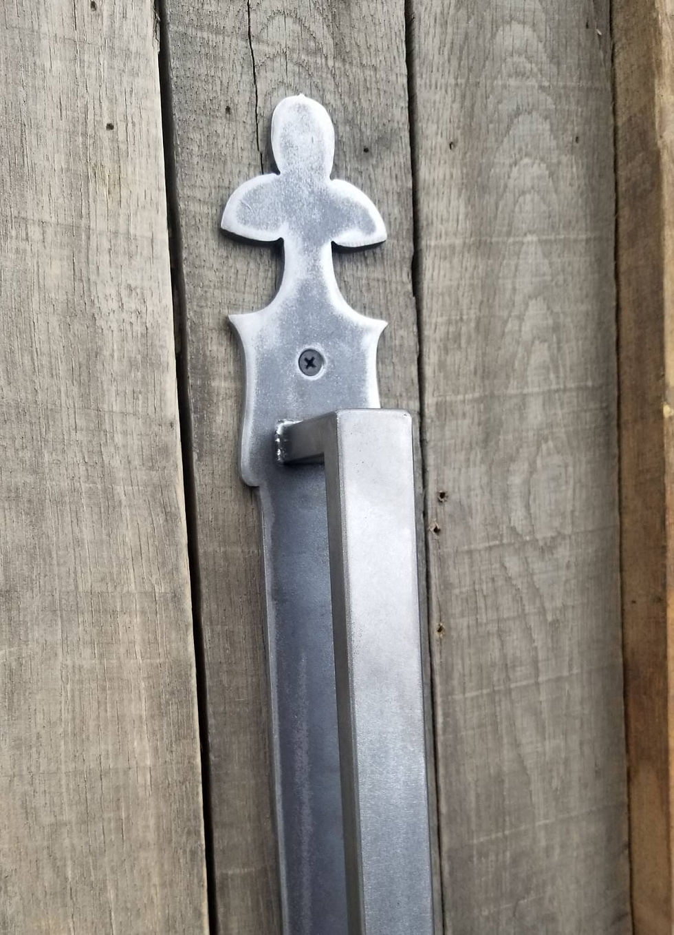 Thumbnail: Studio Series - Handcrafted Fleur-de-lis barn door handle