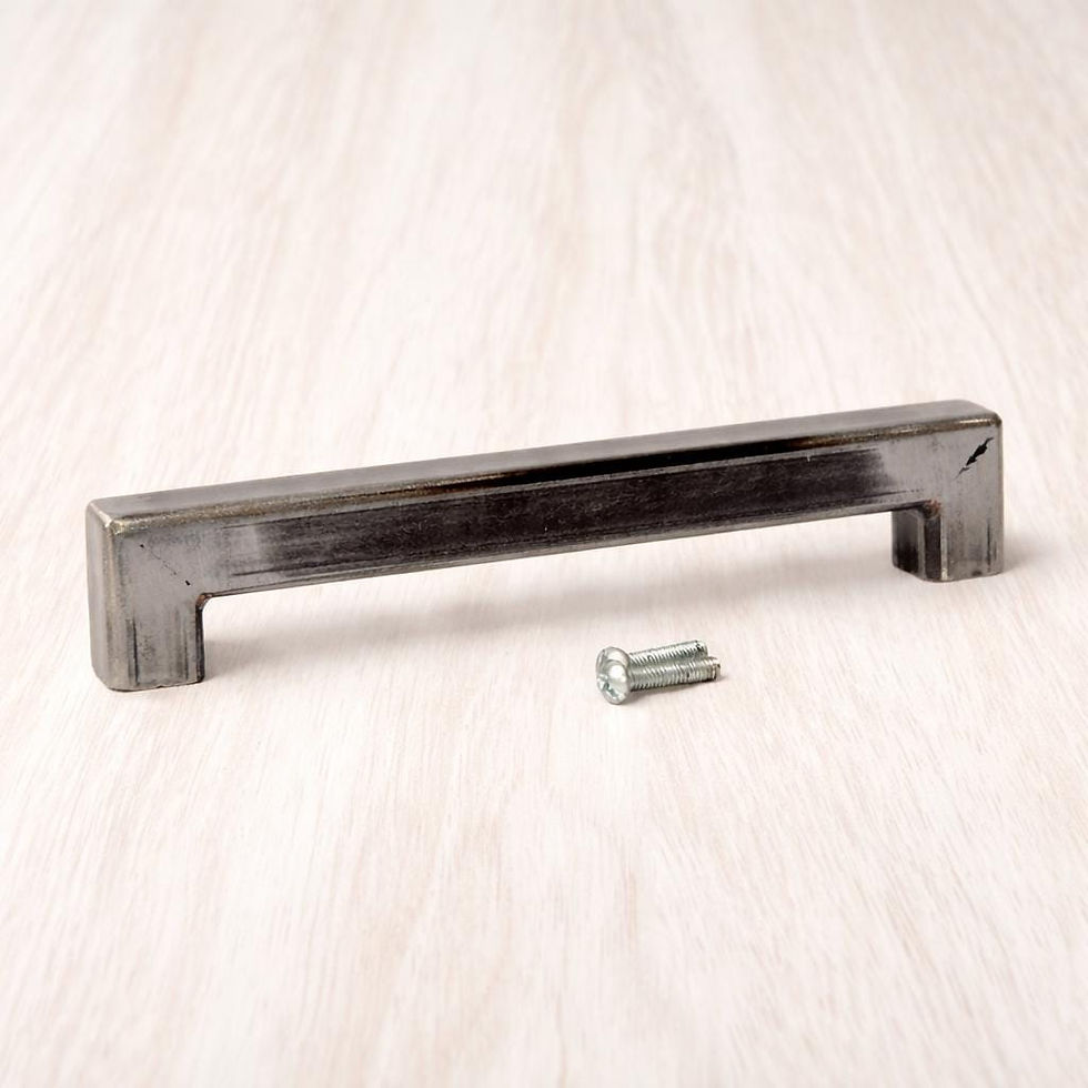 Thumbnail: Modern Steel Handle for Sliding Doors & Cabinets - Rectangular Hardware