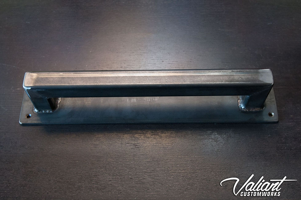 Thumbnail: Architectural Large Steel Barn Door Handle – Industrial Loft Door Pull