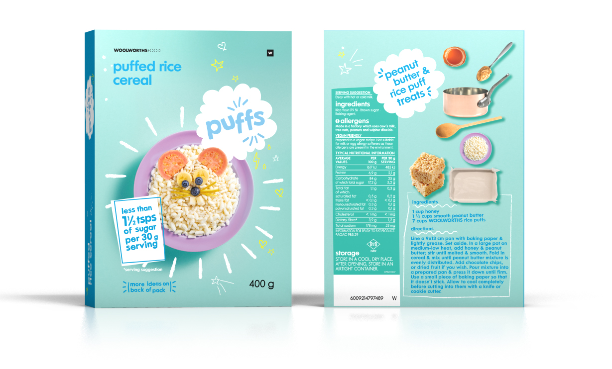 rice cereal woolworths