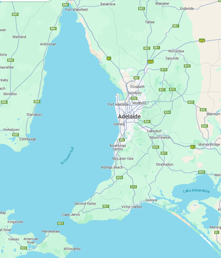 Fleurieu Peninsula Fishing GPS spots and Locations
