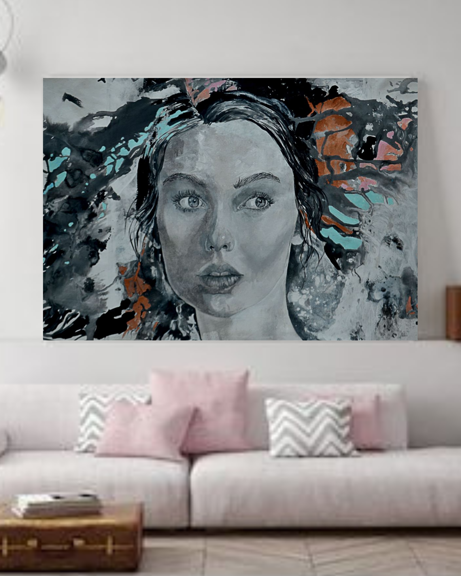 Rostro, serie Ninfas