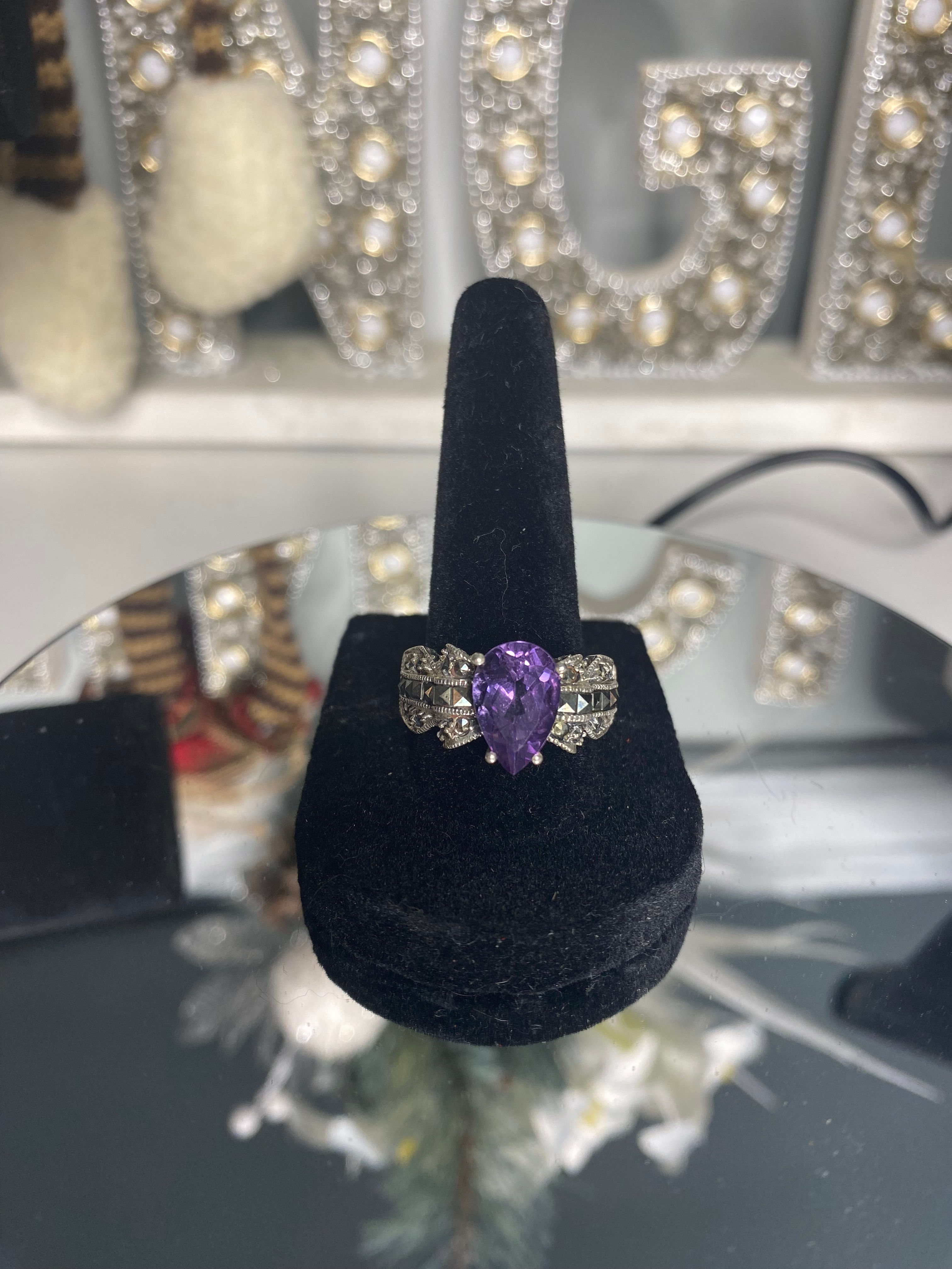 Amethyst Sterling Silver earrings