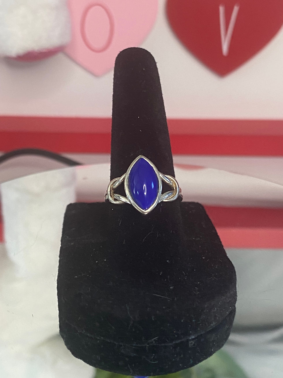 Vintage Lapis Lazuli Sterling Silver Ring