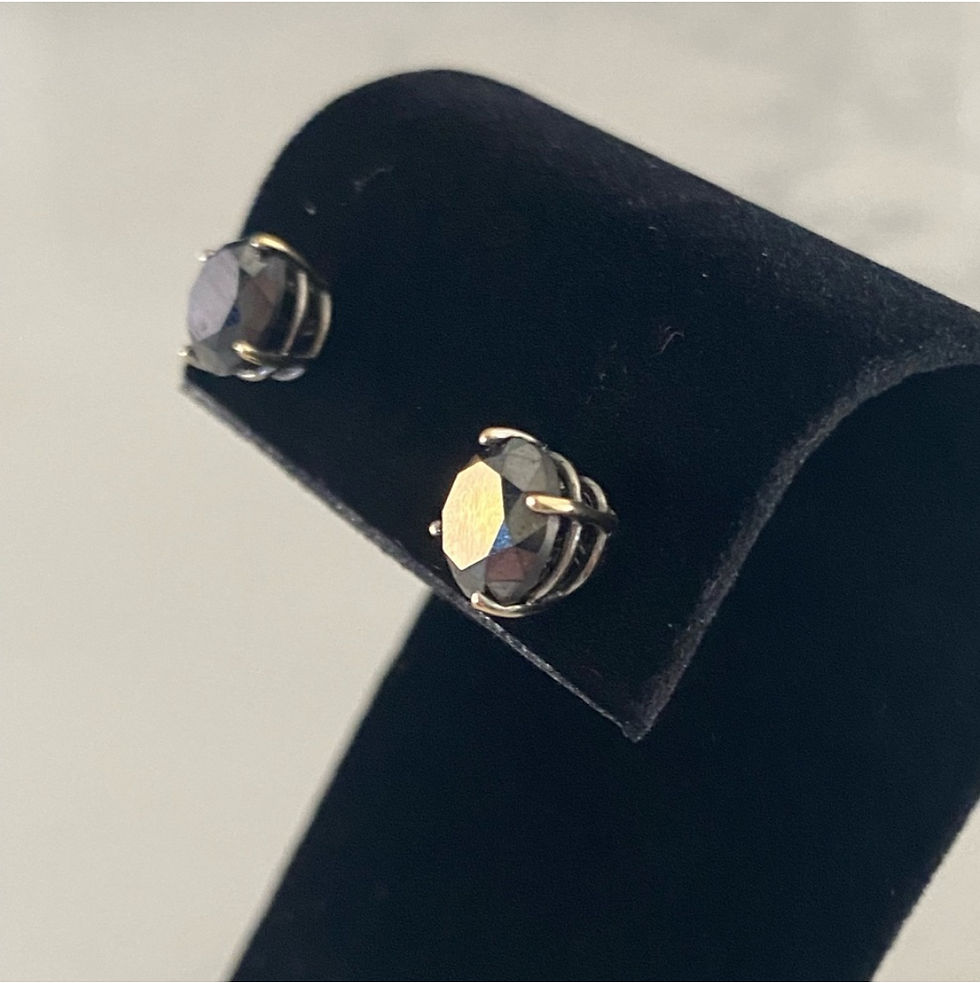Thumbnail: Black Diamond Earrings