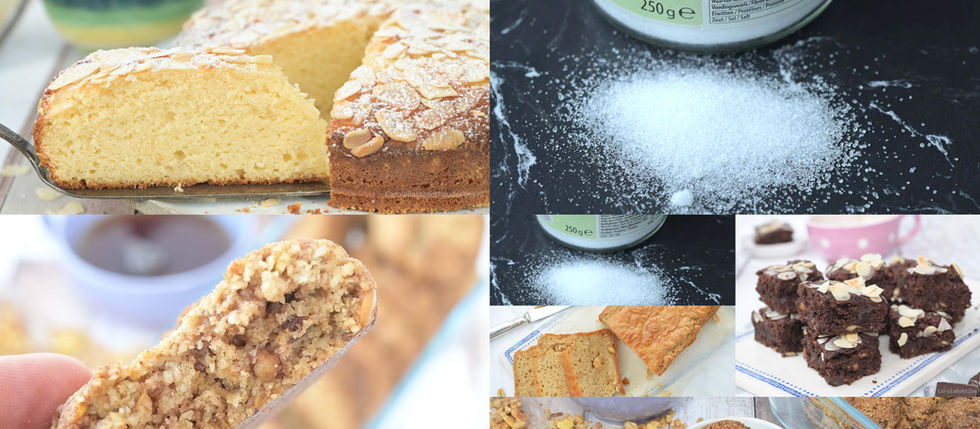 Koolhydraatarme cakes en koekjes bakken