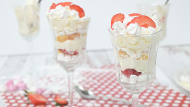 Eton mess in een glaasje