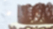 Chocoladerand voor taart maken met acetaatfolie