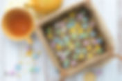 Paasfudge met paaseitjes