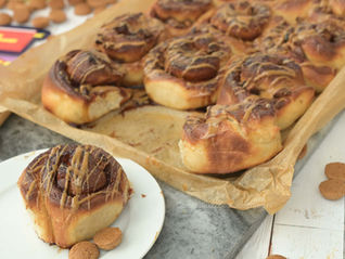 Sinterklaas speculaas rolls