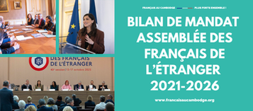 Bilan de mandat Assemblée des Français de l'Étranger - 2021-2026