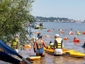 Porto Alegre "Cidade da Natação em Águas Abertas". Foto: Tiago Oliveira