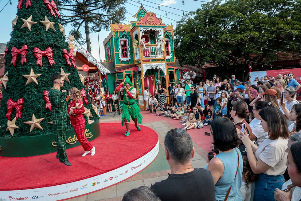 Vila do Natal Luz, Gramado. Foto: Cleiton Thiele/Serra Press