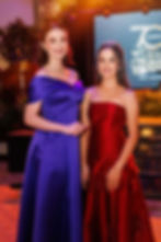 Julia Pereira Valente, Rainha homenageada na ocasião e Maria Eduarda Burtet Degrazia, atual Rainha do Recreio da Juventude - Crédito Emerson Pereira