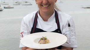 A chef María Elena Marfetán lidera o Pacto Oceánico