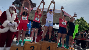 Corrida do Noel movimentou Gramado na manhã deste domingo, dentro da programação do Natal Luz